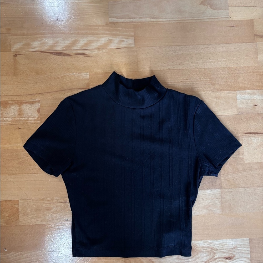 Urban Outfitters Black Crop Top